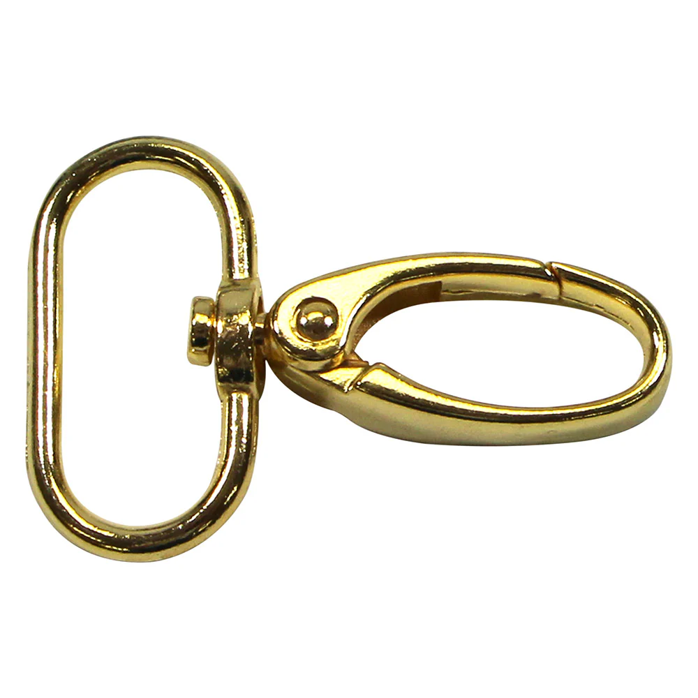 UNIQUE SEWING Swivel Clasps - 25mm (1") - Gold - 2 pcs. - Image 2