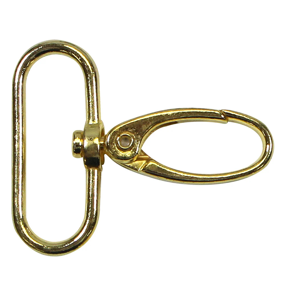 UNIQUE SEWING Swivel Clasps - 32mm (1¼") - Gold - 2 pcs. - Image 2