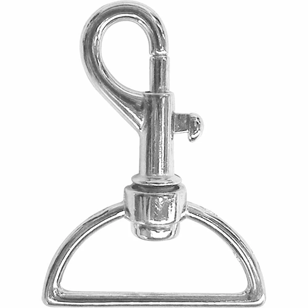 UNIQUE SEWING Swivel Hook - 38mm (1½") - Silver - Image 2