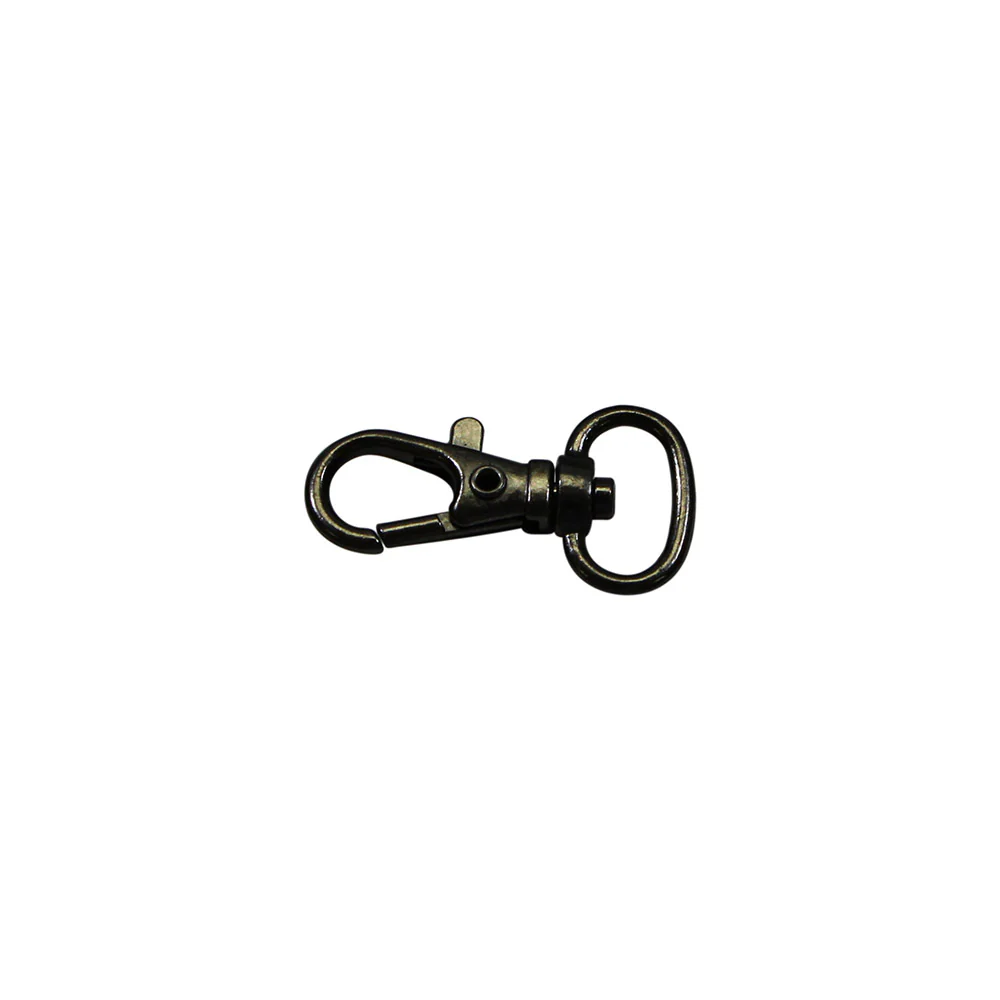 UNIQUE SEWING Swivel Hooks - 12mm (½") - Gunmetal - 2 pcs. - Image 2
