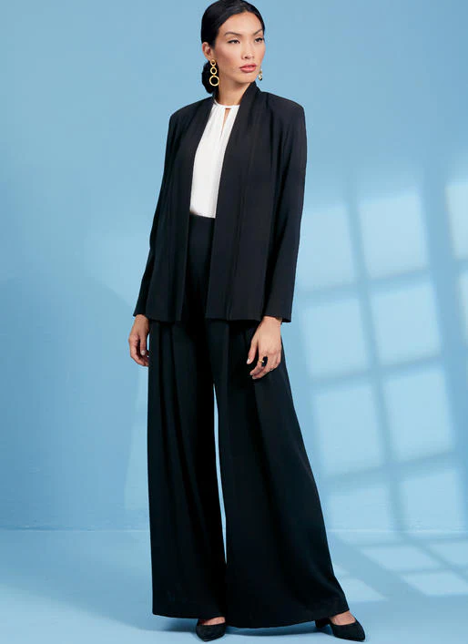 V1620 Misses' Jacket, Top and Pants (size: 14-16-18-20-22) - Image 3