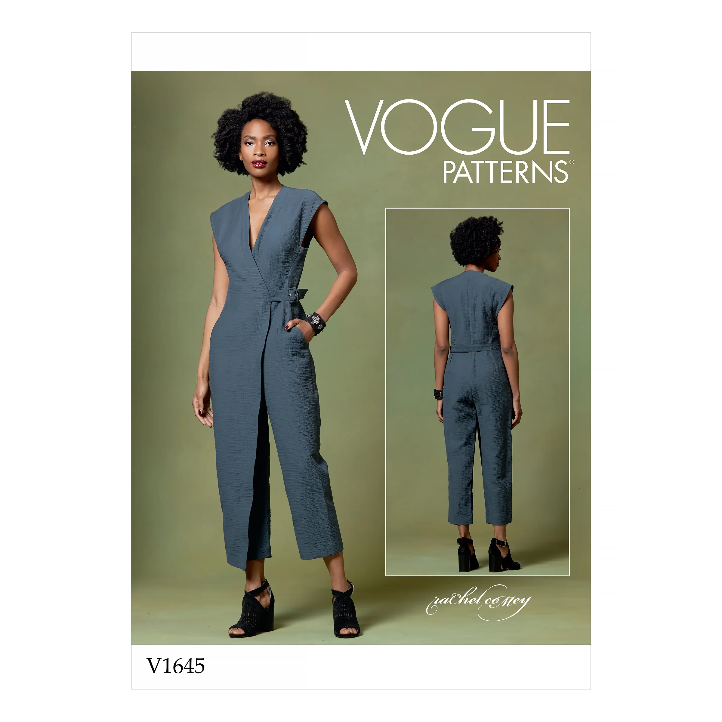 V1645 Misses' Jumpsuit (size: L-XL)