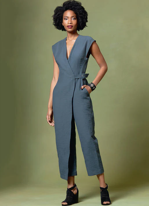 V1645 Misses' Jumpsuit (size: L-XL) - Image 2
