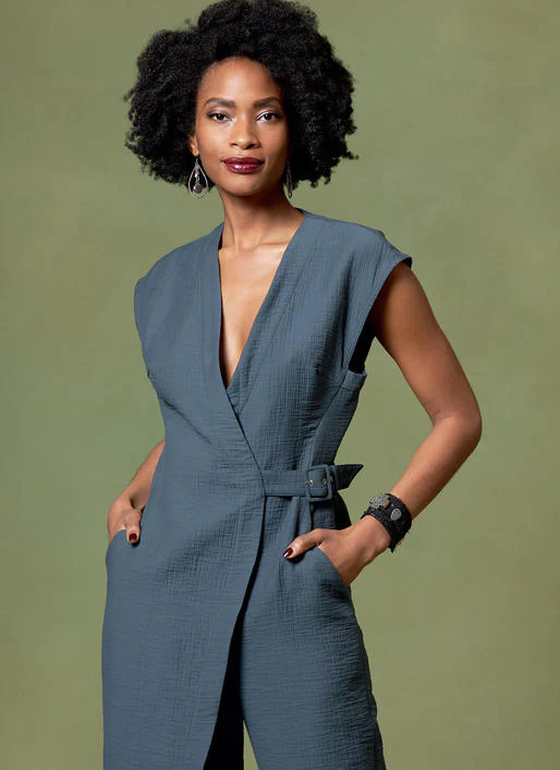 V1645 Misses' Jumpsuit (size: L-XL) - Image 3