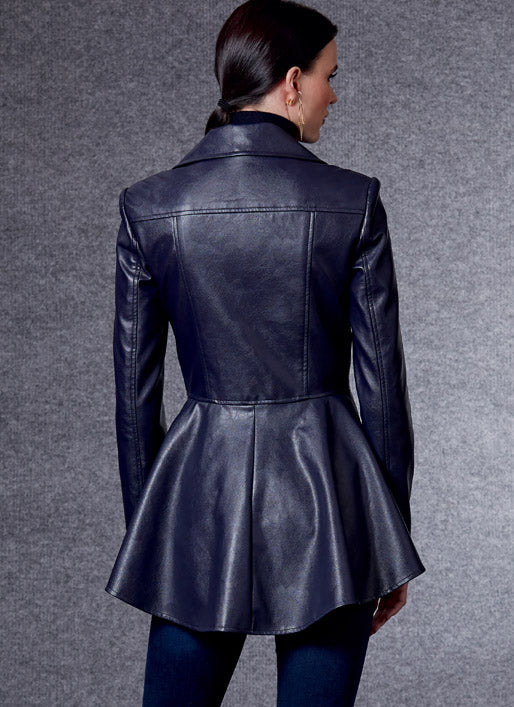 V1714 Misses' Jacket (size: 16-18-20-22-24) - Image 3