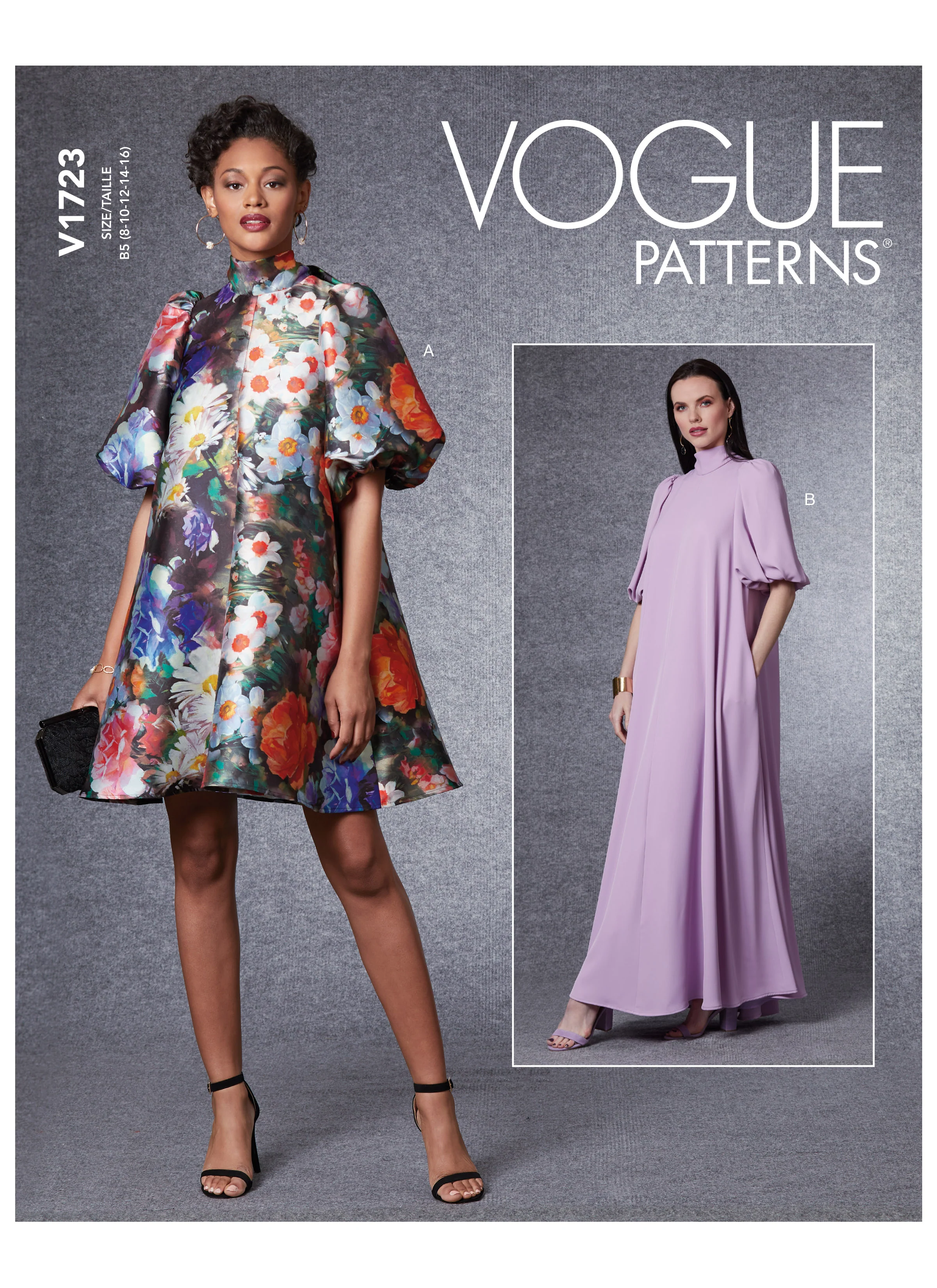 V1723 Misses' Special Occasion Dress (size: 16-18-20-22-24)