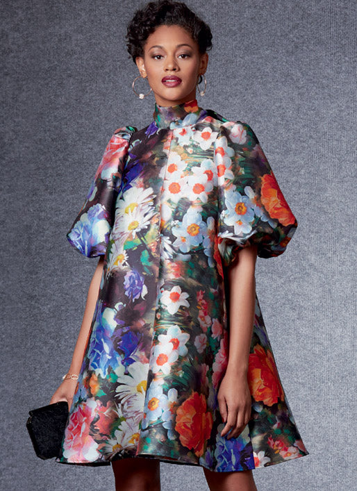 V1723 Misses' Special Occasion Dress (size: 16-18-20-22-24) - Image 3