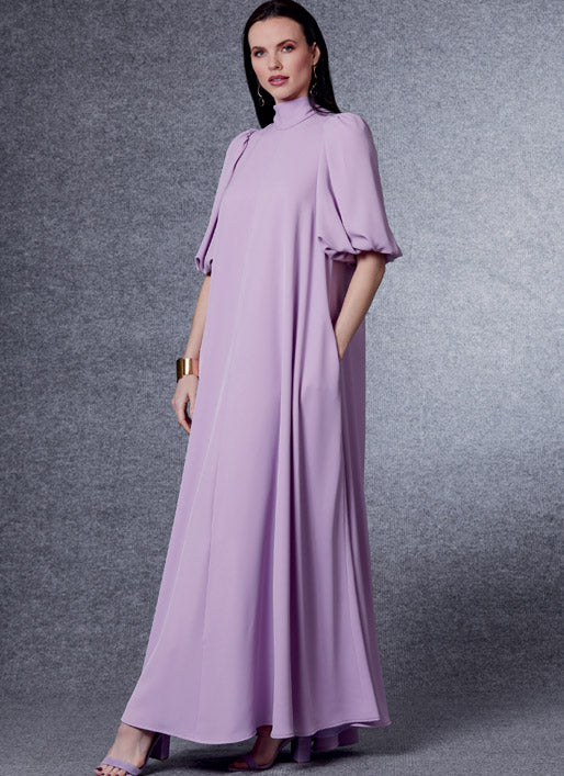 V1723 Misses' Special Occasion Dress (size: 16-18-20-22-24) - Image 5