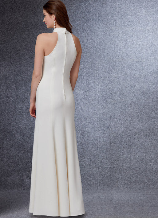 V1748 Misses' Special Occasion Dress (size: 12-14-16-18-20) - Image 3