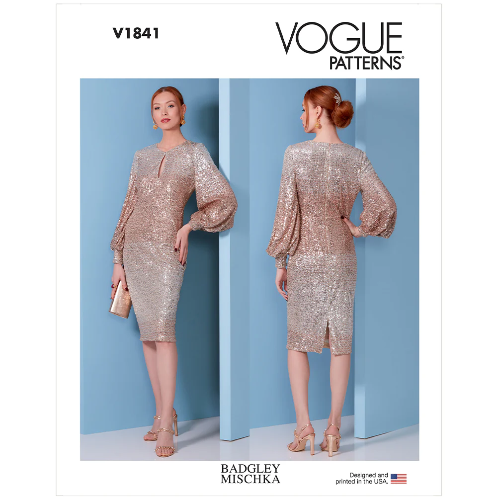 V1841 Misses' and Misses' Petite Special Occasion Dress