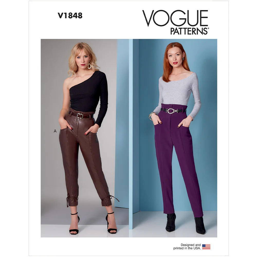 V1848 Misses' and Misses' Petite Pants (16-18-20-22-24)