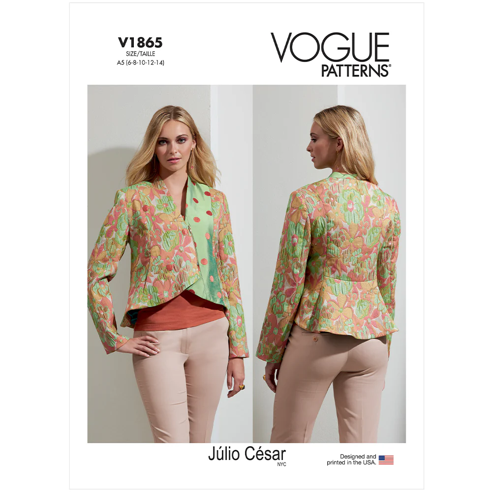 V1865 Misses' Jacket