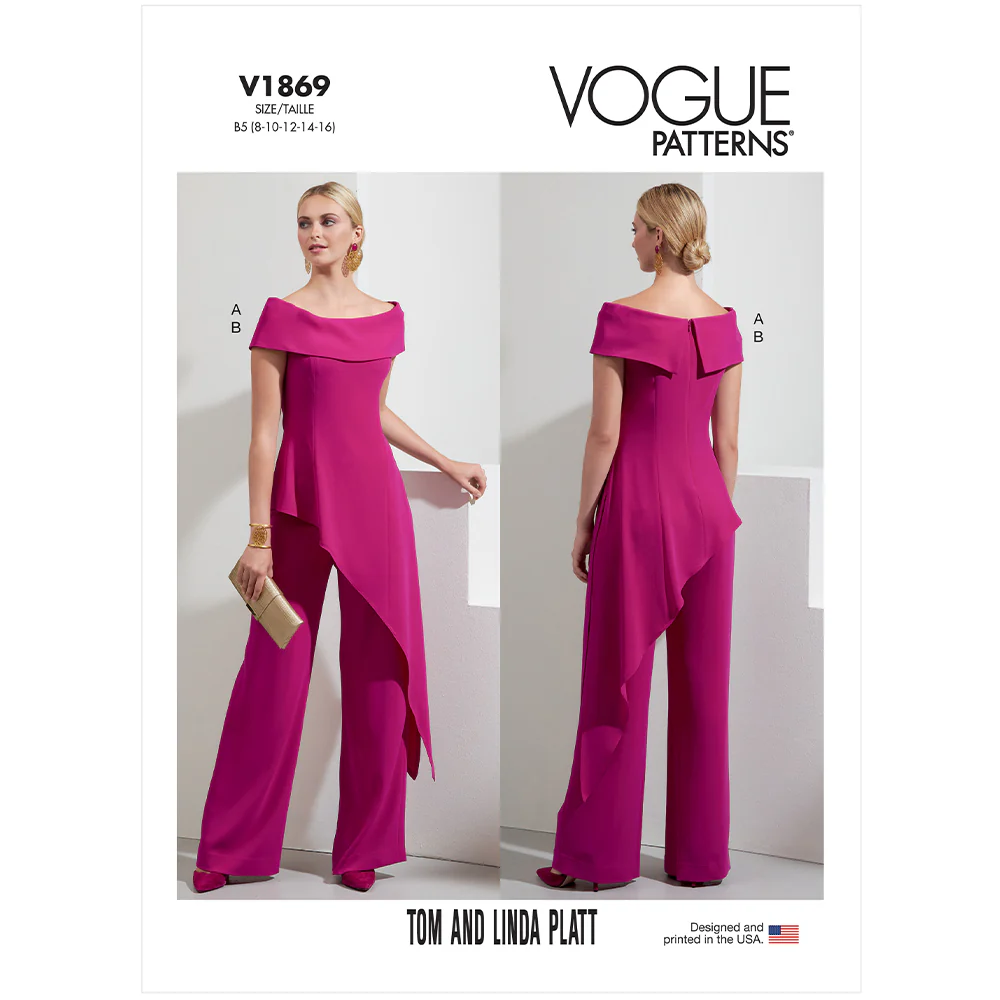 V1869 Misses' and Misses' Petite Top and Pants (16-18-20-22-24)