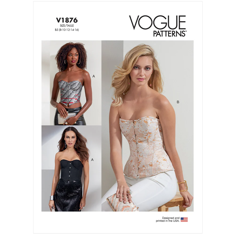 V1876 Misses' Corsets (16-18-20-22-24)