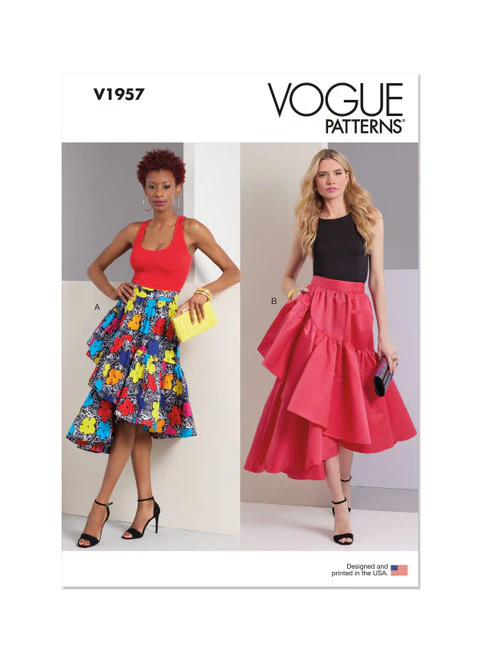 V1957 Misses' Skirts (18-20-22-24-26)