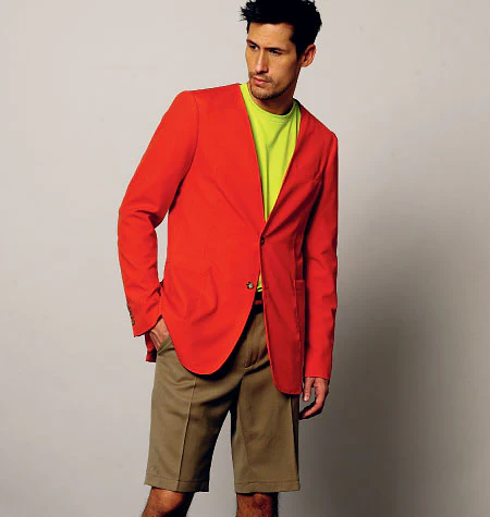 V8890 Men's Jacket, Shorts, and Pants - Mens (Size: MXX (40-42-44-46)) - Image 3