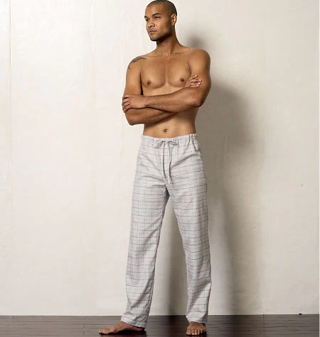V8964 Men's Robe, Top, Shorts and Pants - Mens - Image 2