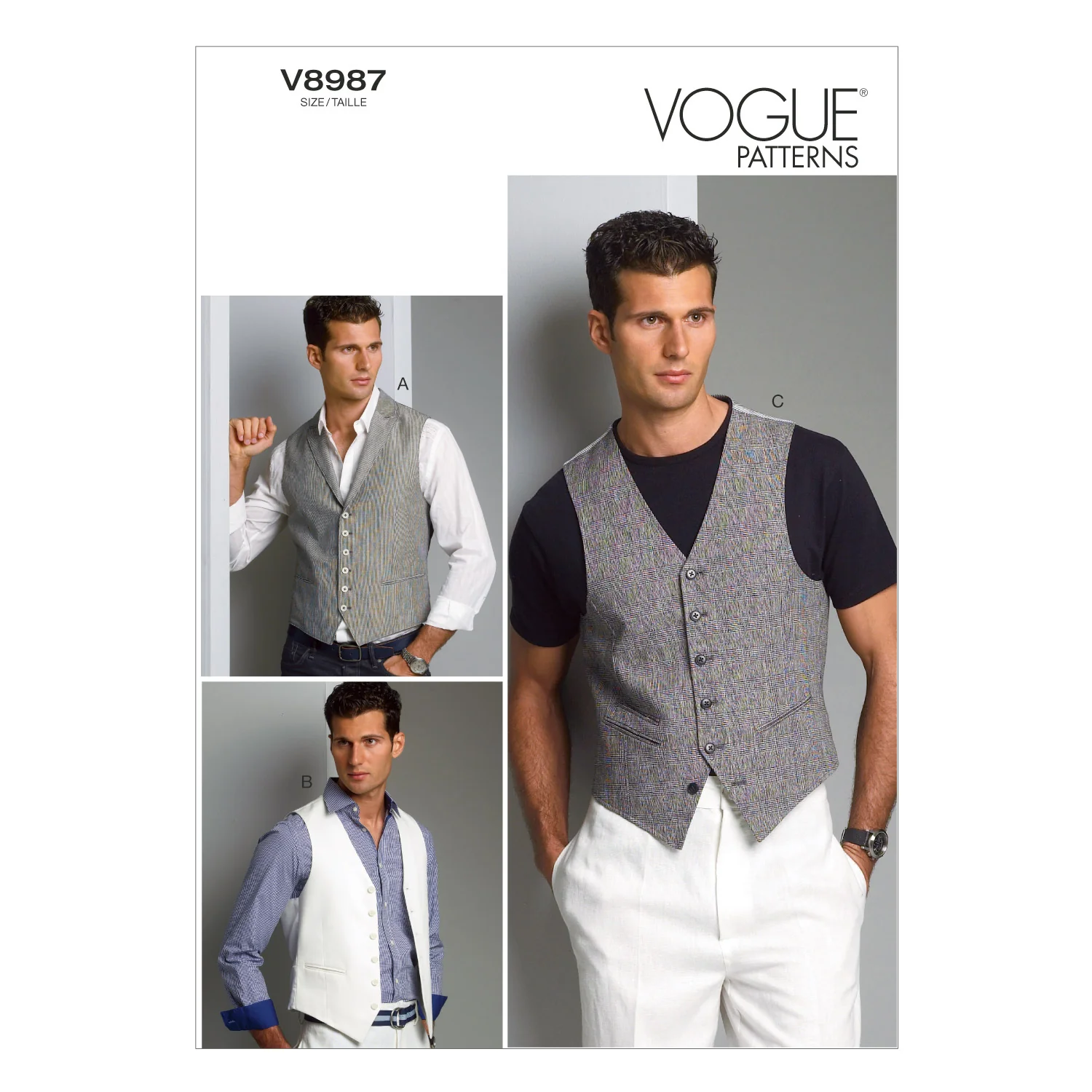 V8987 Men's Vest - Mens (Size: MXX (40-42-44-46))