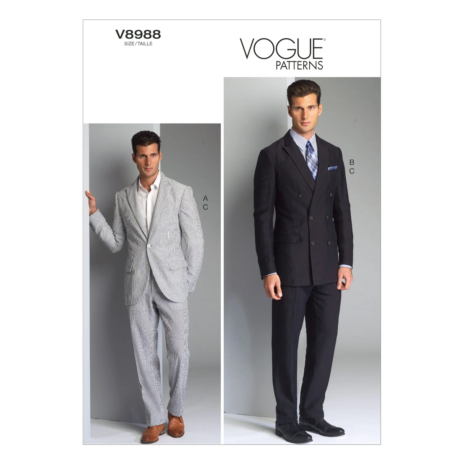 V8988 Men's Jacket and Pants - Mens (Size: MXX (40-42-44-46))