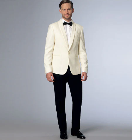 V9097 - Men's Jacket and Pants (size: 40-42-44-46) - Image 3