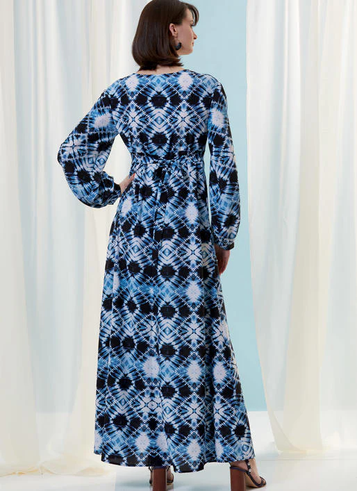 V9311 Misses' Dress (size: 6-8-10-12-14-16-18-20-22) - Image 6