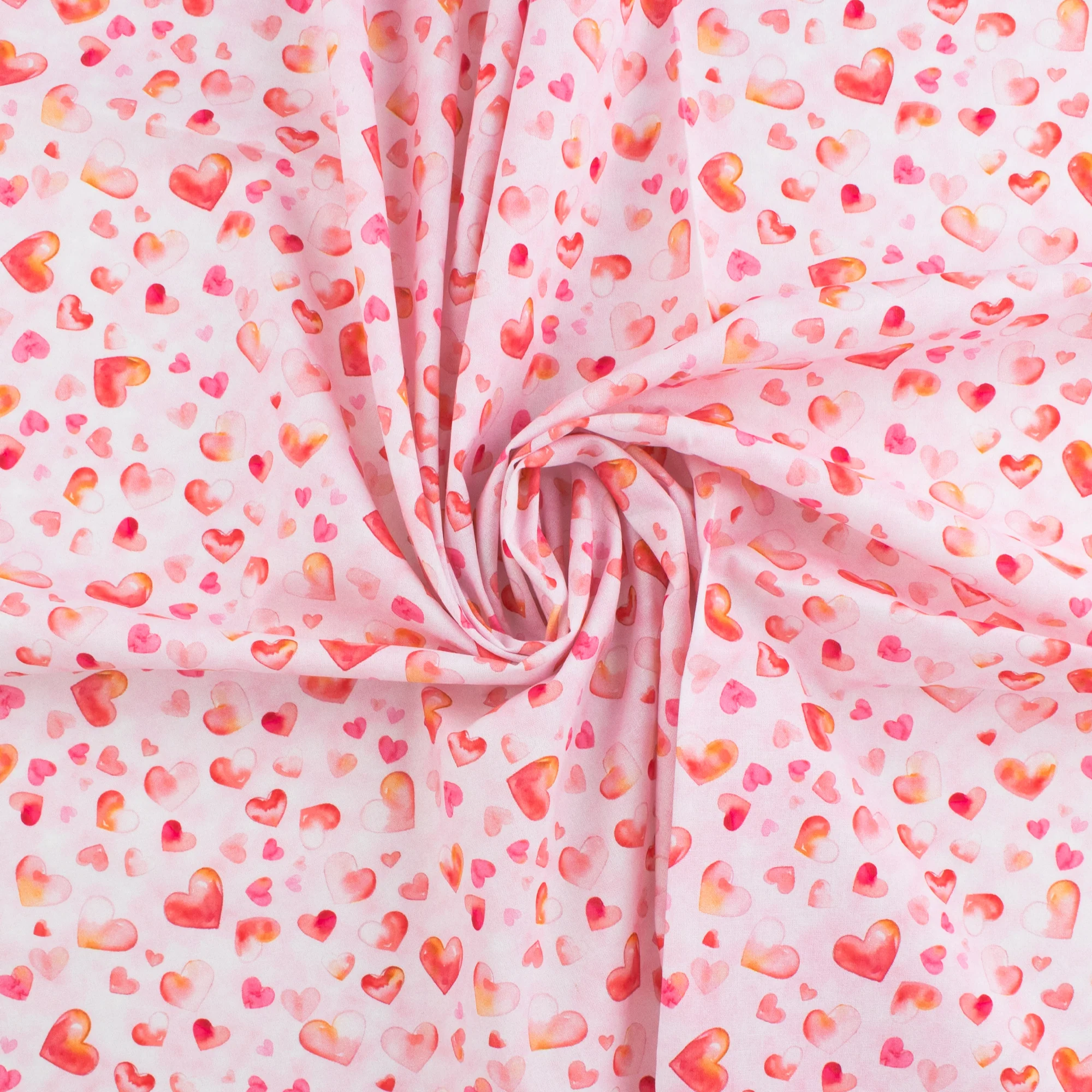 VALENTINE'S Printed Cotton - 041 - Light Pink - Image 2