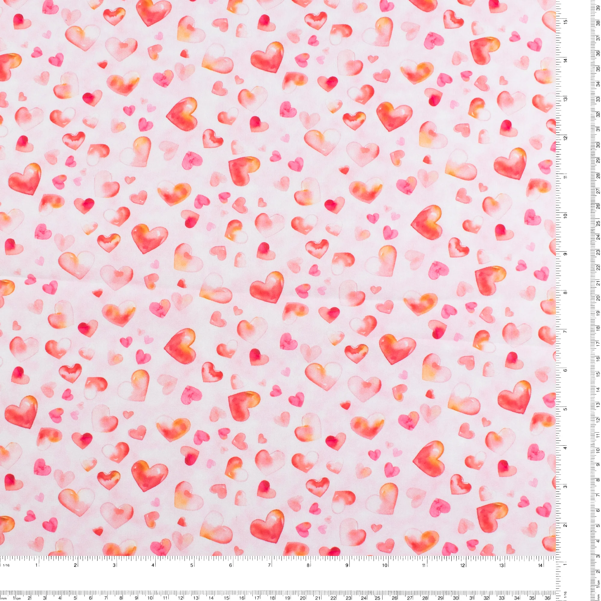 VALENTINE'S Printed Cotton - 041 - Light Pink - Image 3