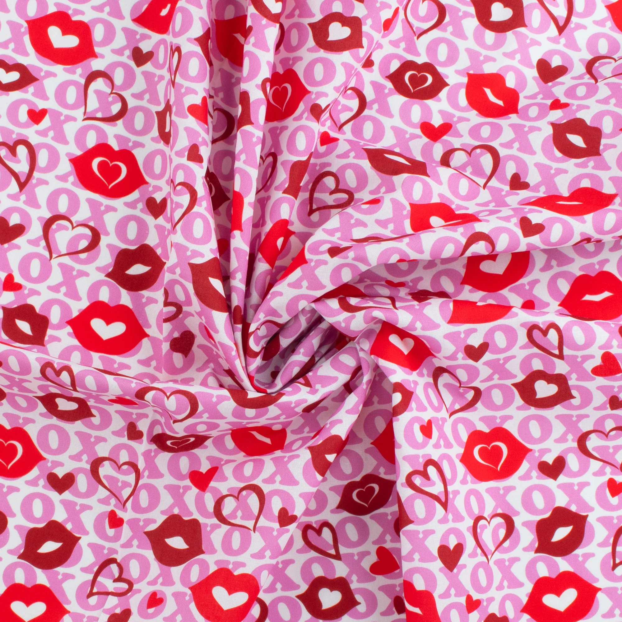 VALENTINE'S Printed Cotton - 046 - White - Image 2