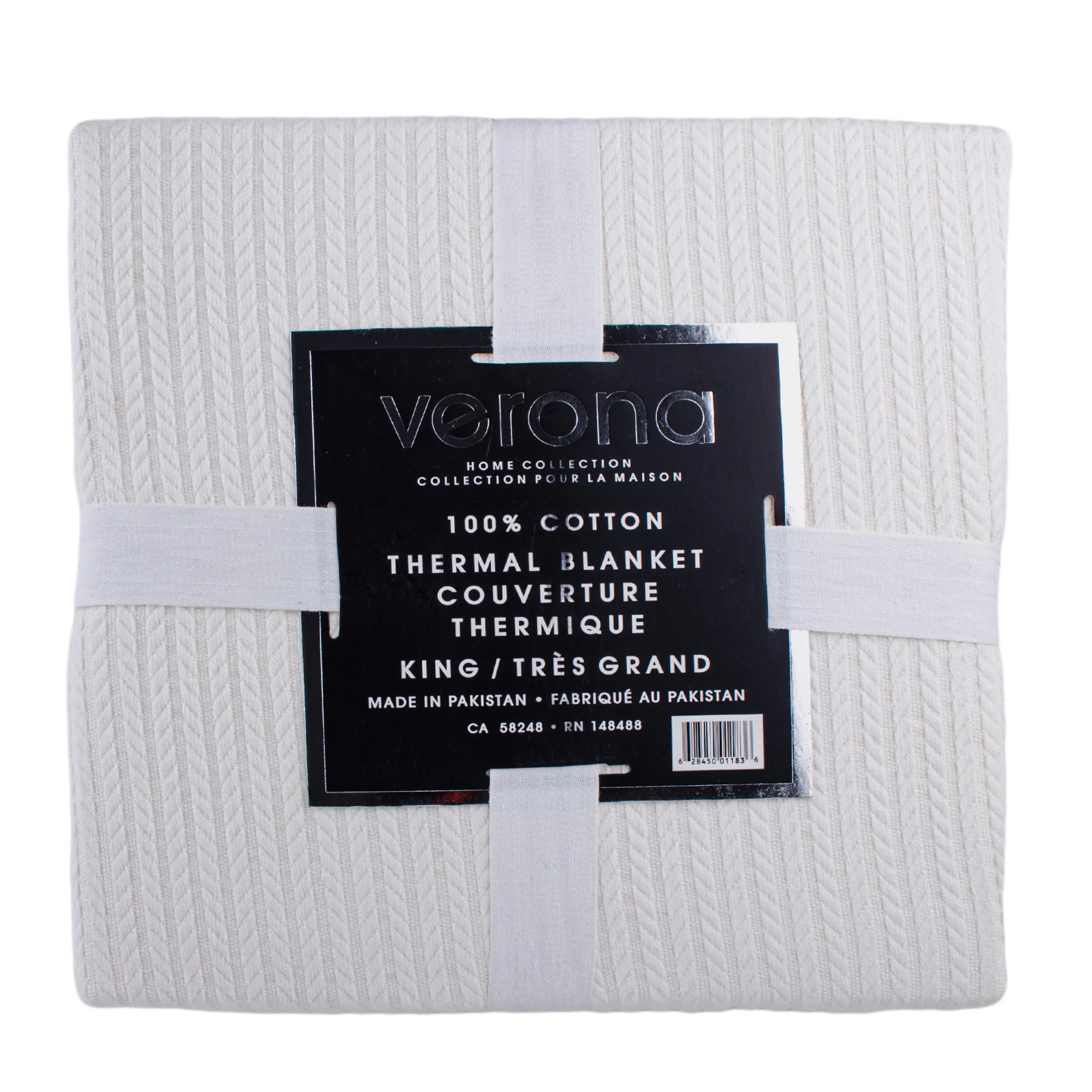 Verona - Thermal Blanket 280 gsm - White - Image 2