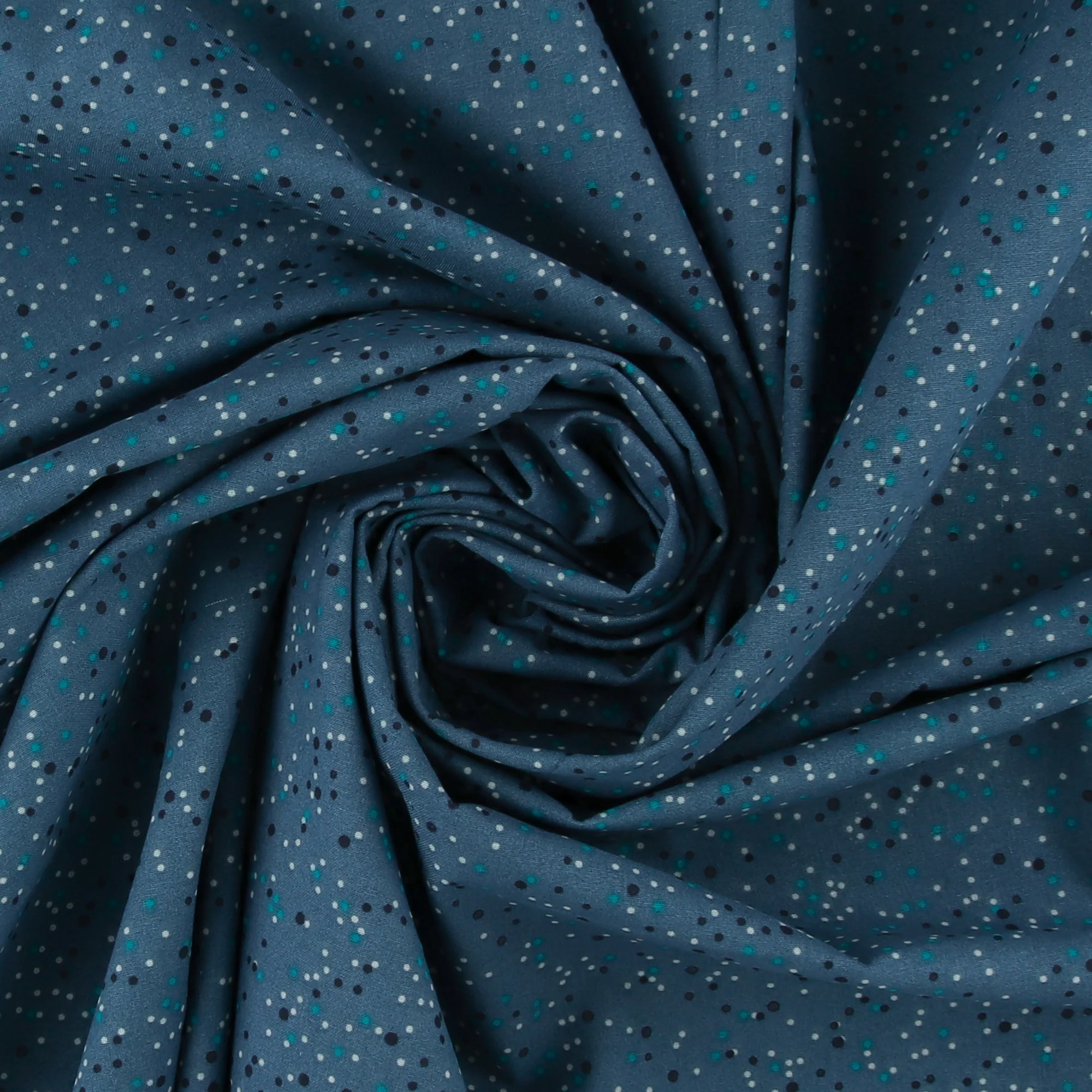 Wide Quilt Backing Print - 147 - Blue - Image 2