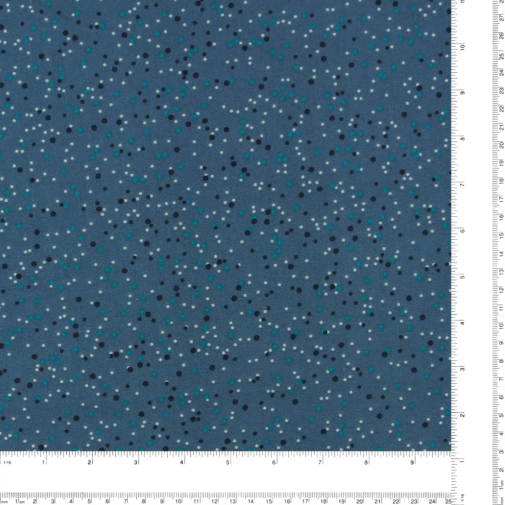 Wide Quilt Backing Print - 147 - Blue - Image 3