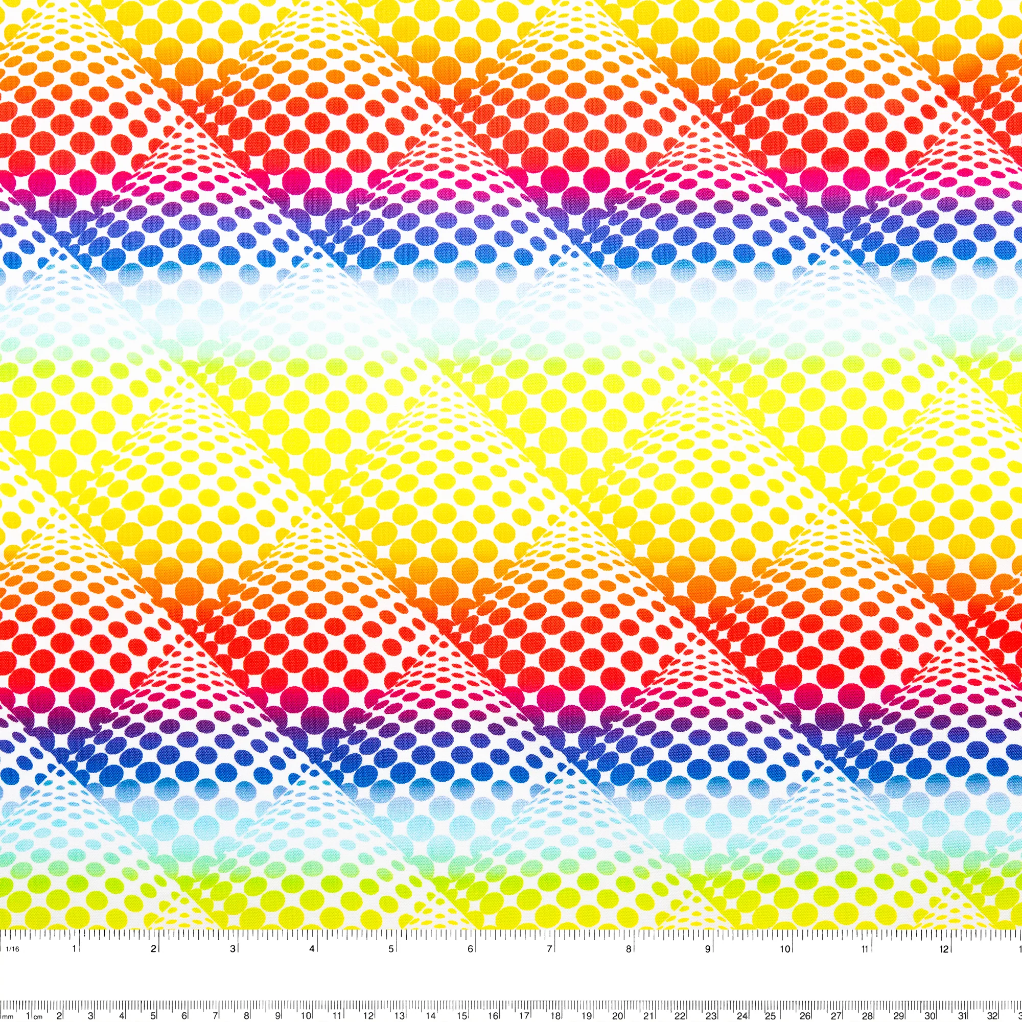 Wide Quilt Backing Print - Dots - Multicolor - Image 4