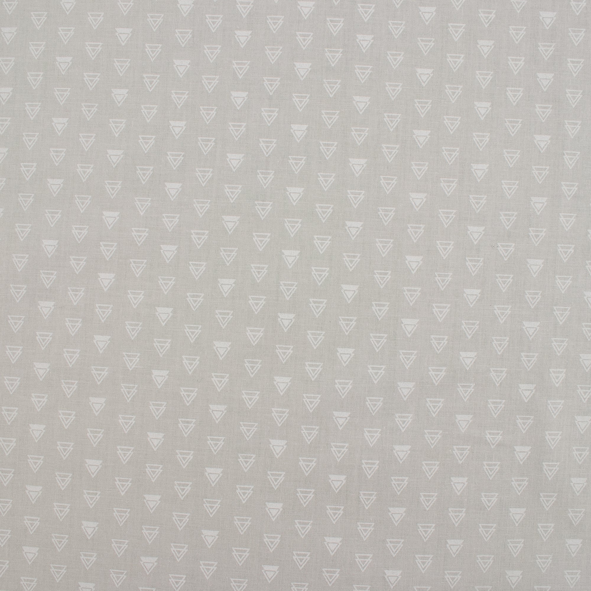 Wide-width fabric - MONOTONE - Triangles - Mist green