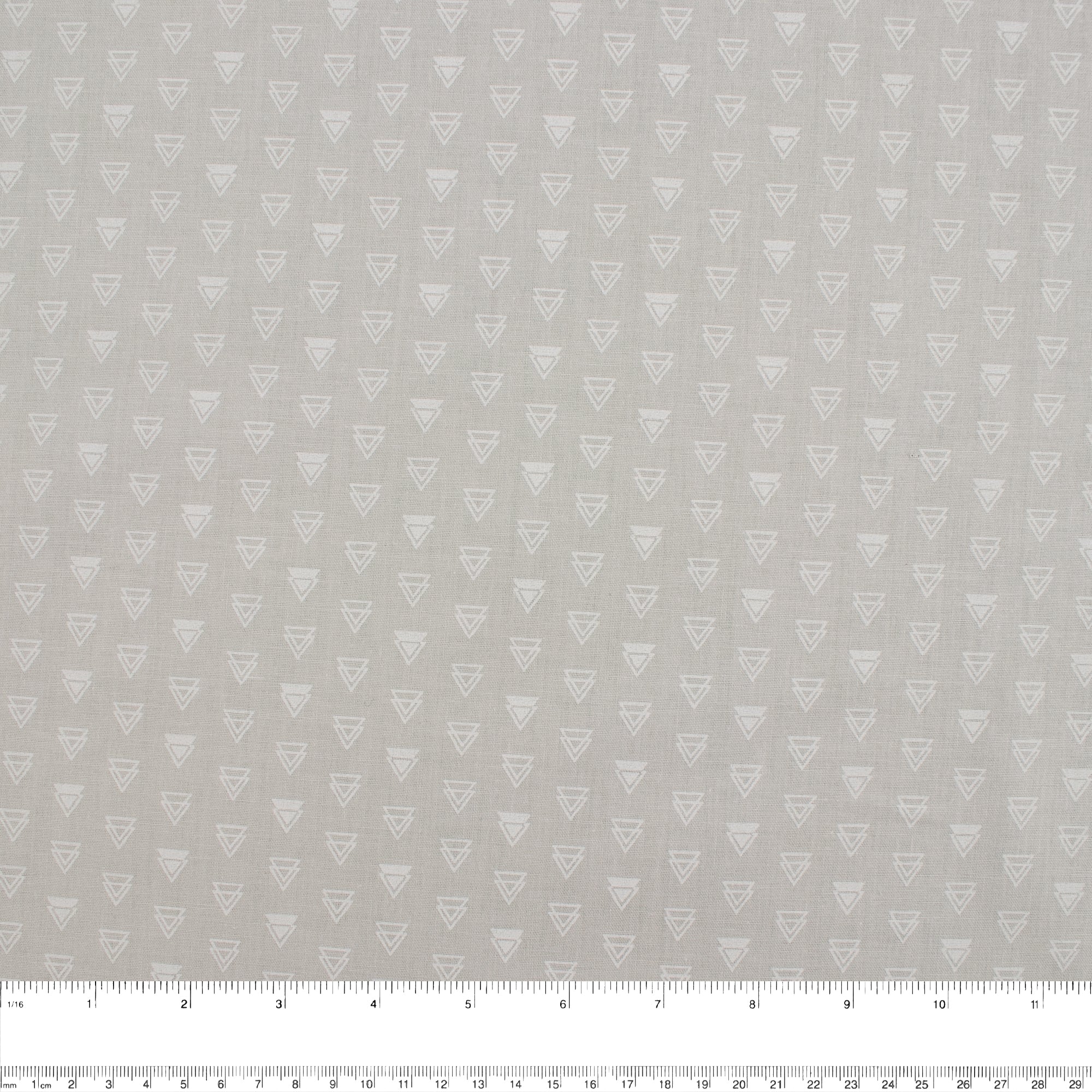 Wide-width fabric - MONOTONE - Triangles - Mist green - Image 3
