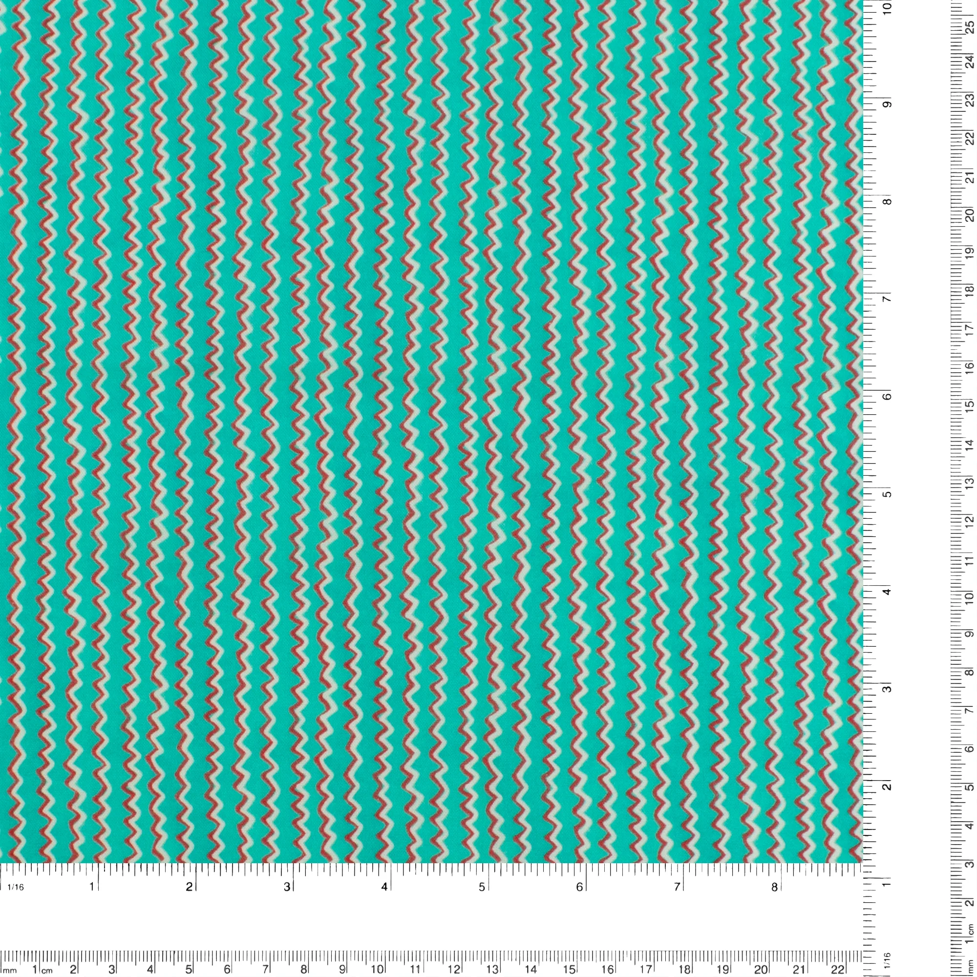 Windham Fabrics - Printed Cotton - A VERY TERRI CHRISTMAS - 003 - Turquoise - Image 3