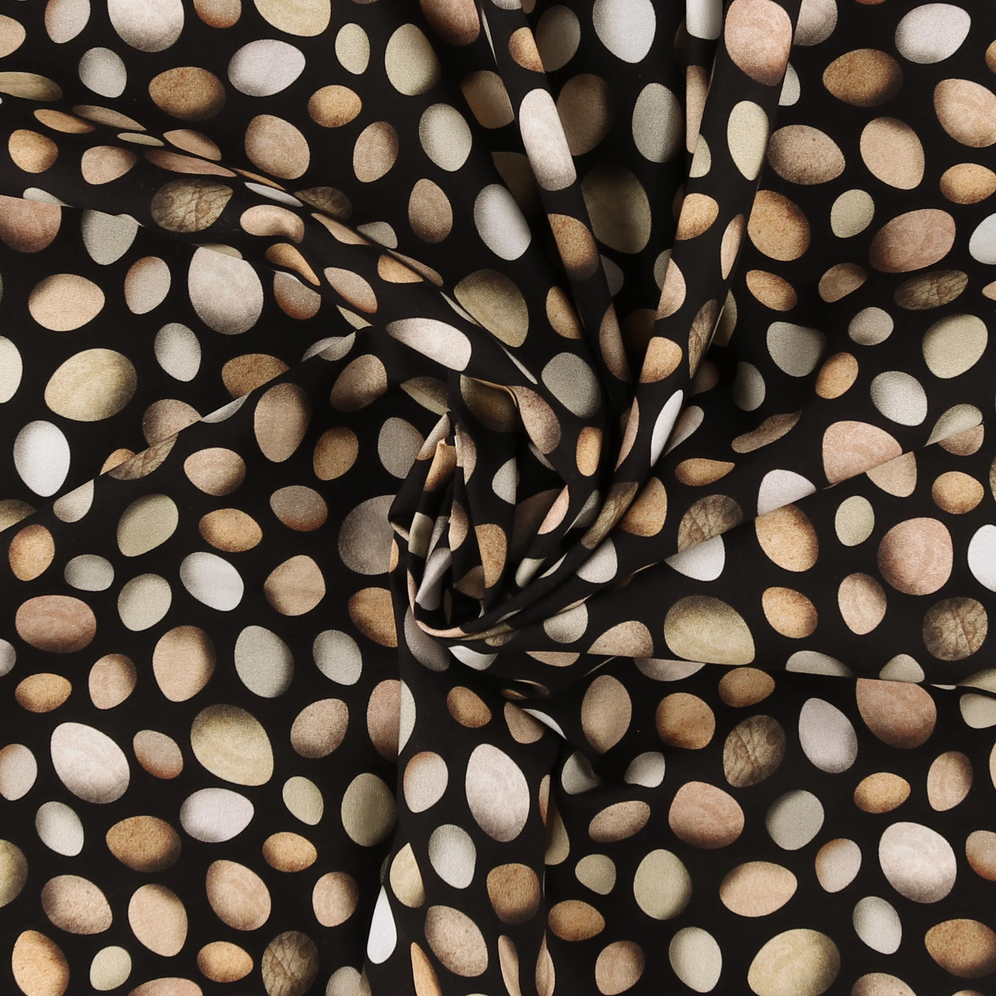 Windham Fabrics - Printed Cotton - BOHO CHICK - 002 - Black - Image 2