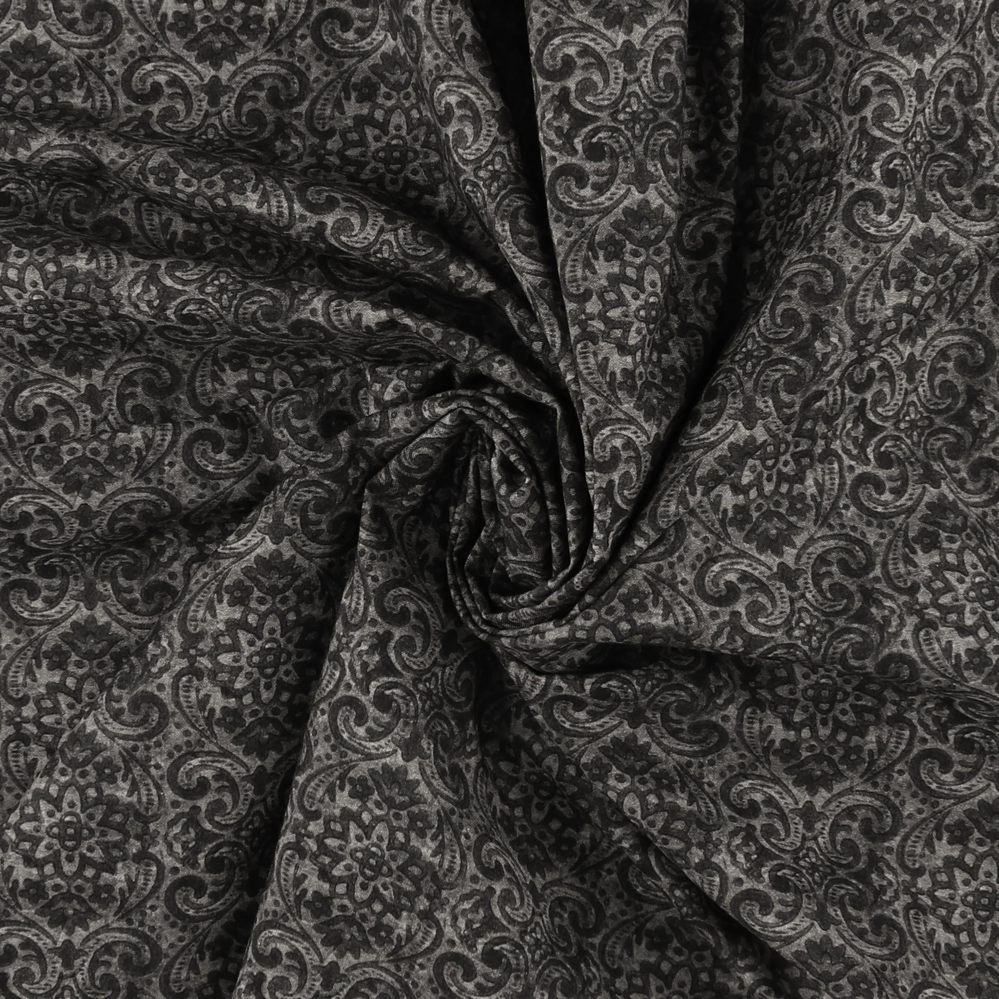 Windham Fabrics - Printed Cotton - BOHO CHICK - 004 - Charcoal - Image 2
