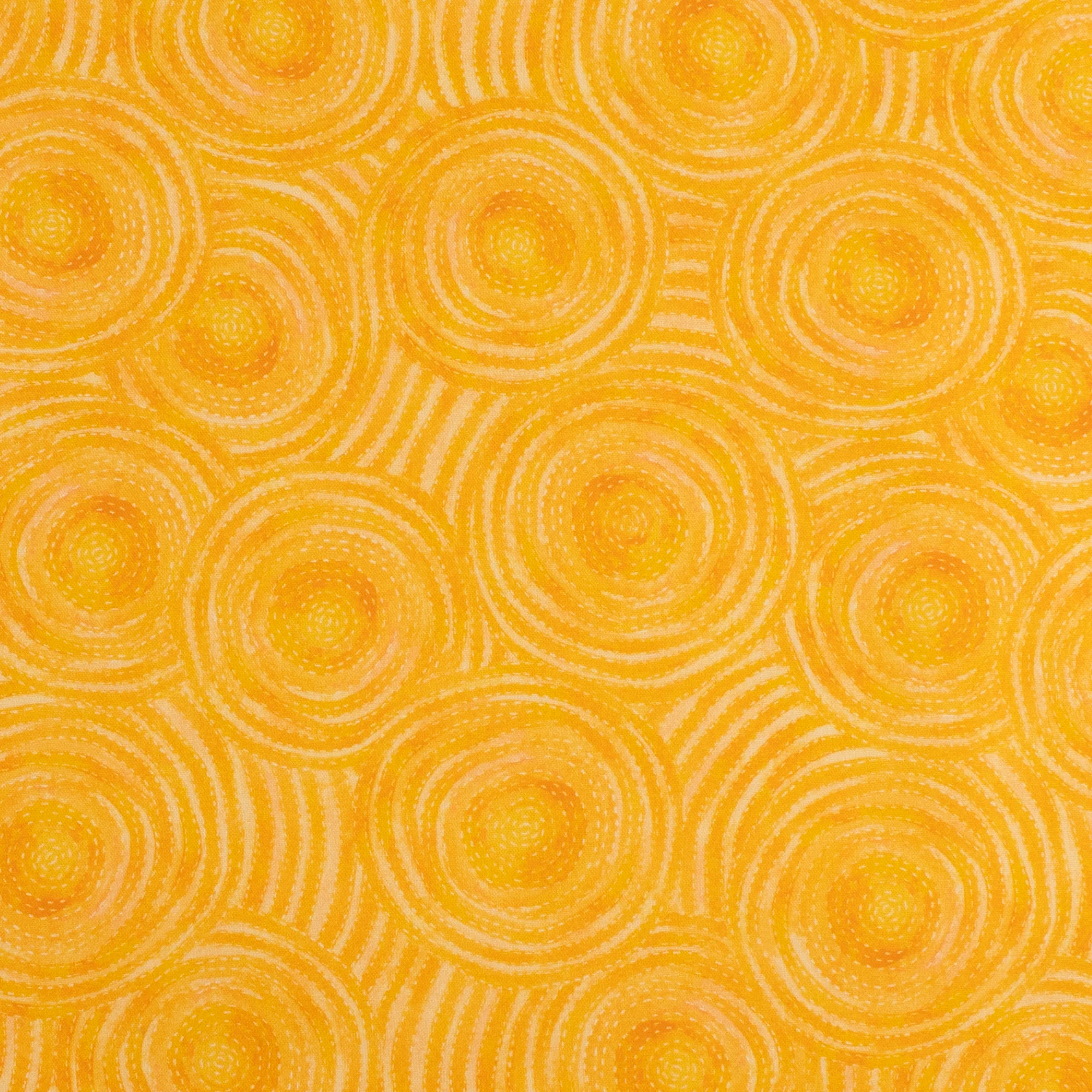 Windham Fabrics - Printed Cotton - CATS AROUND TOWN - 006 - Sunny