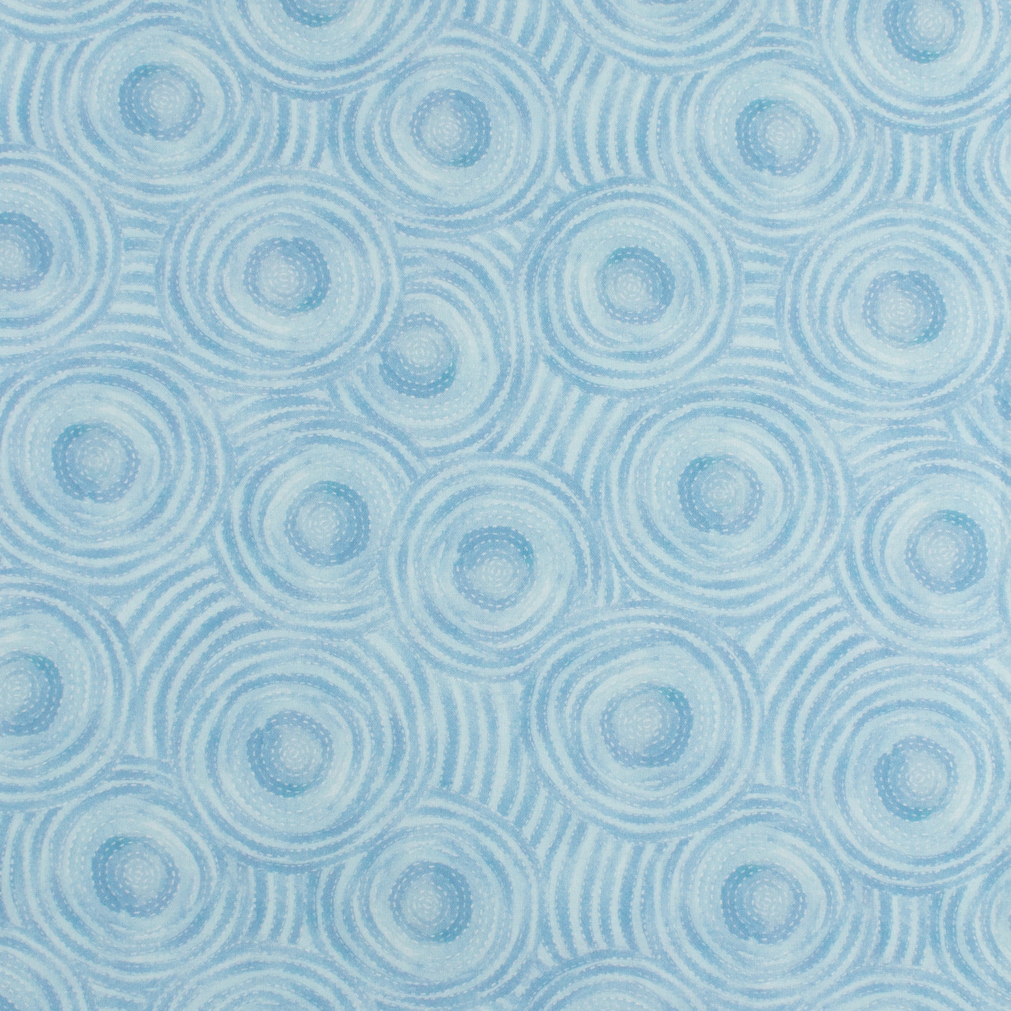 Windham Fabrics - Printed Cotton - CATS AROUND TOWN - 007 - Light Blue