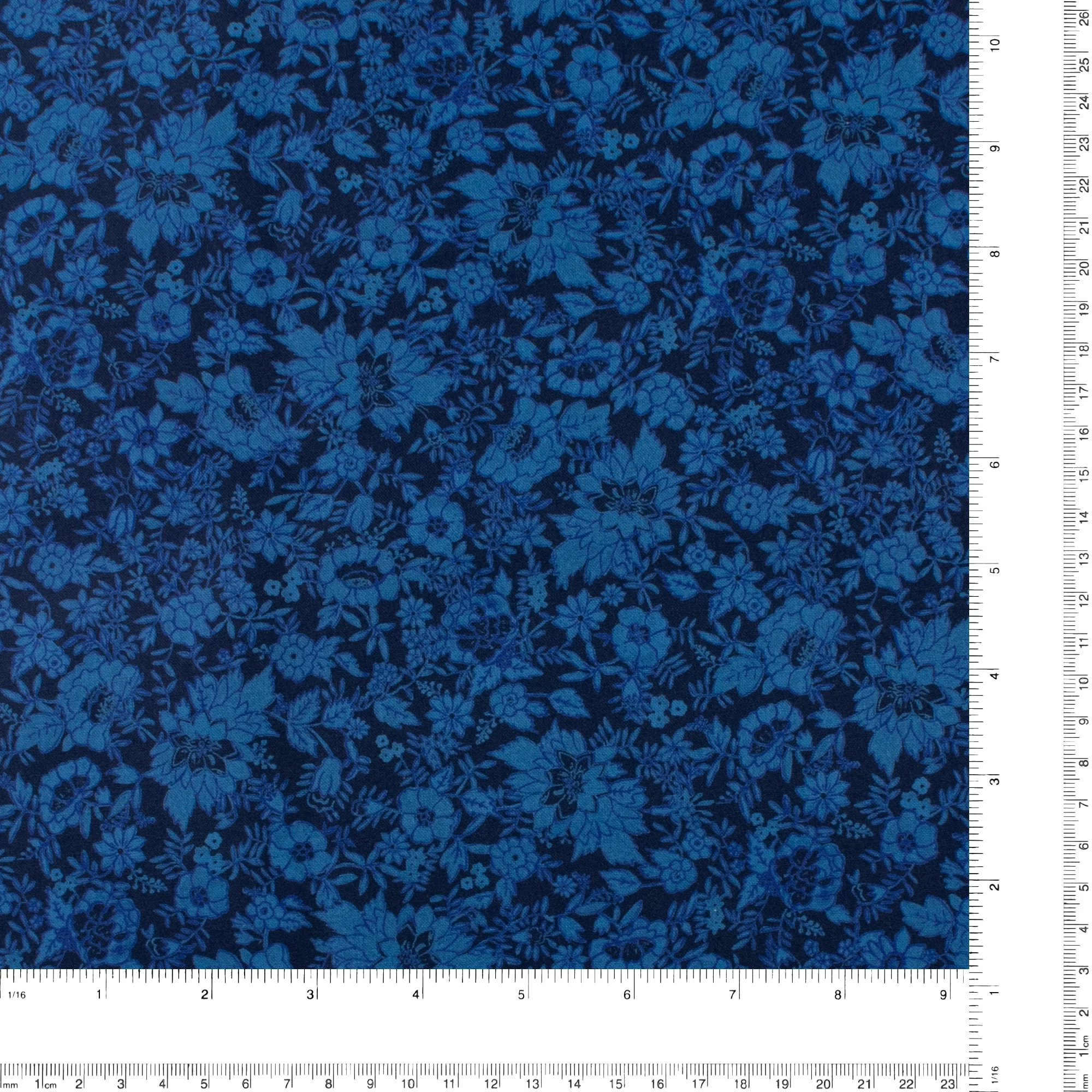 Windham Fabrics - Printed Cotton - CHINA BLUE - 005 - Midnight - Image 3