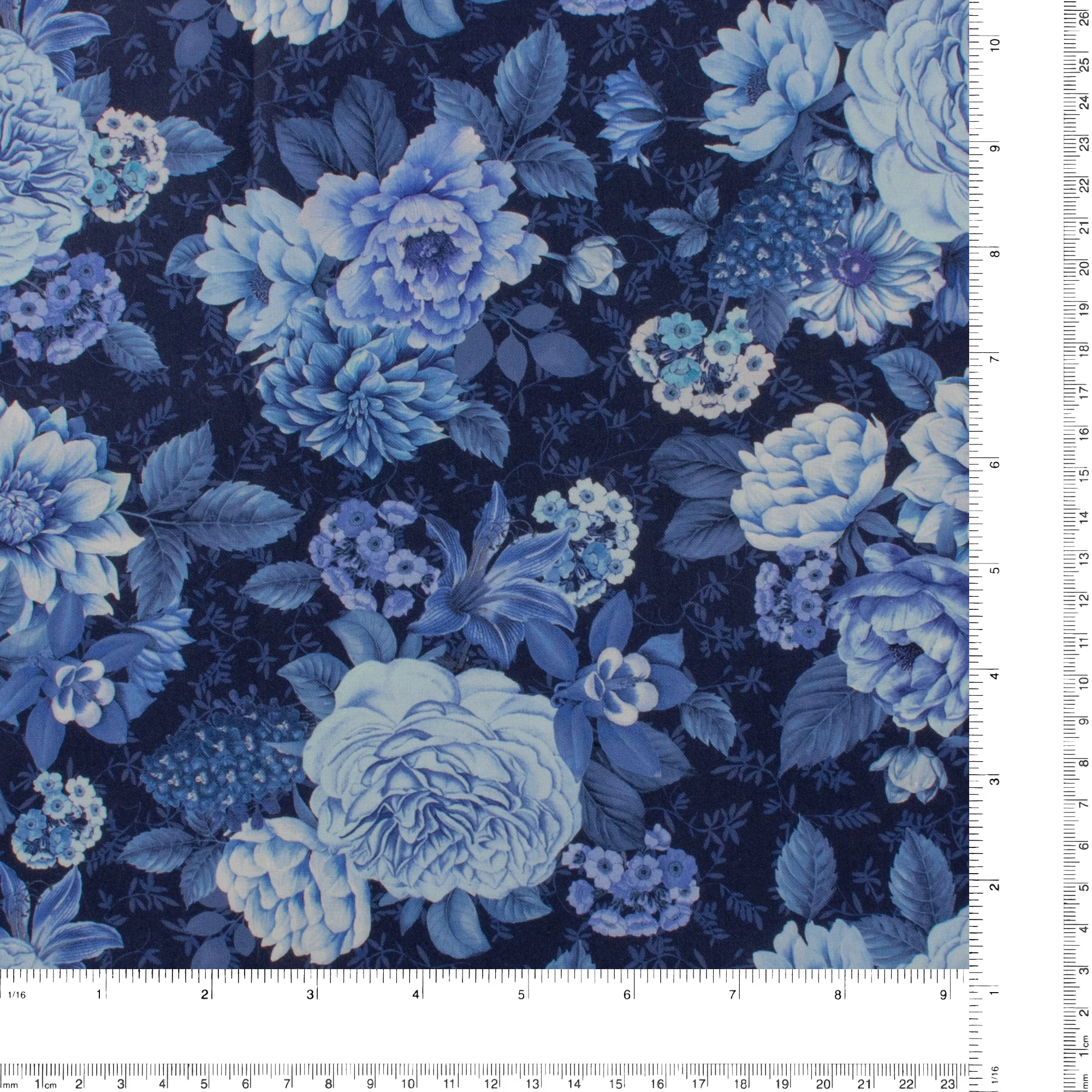 Windham Fabrics - Printed Cotton - CHINA BLUE - 010 - Blue - Image 3