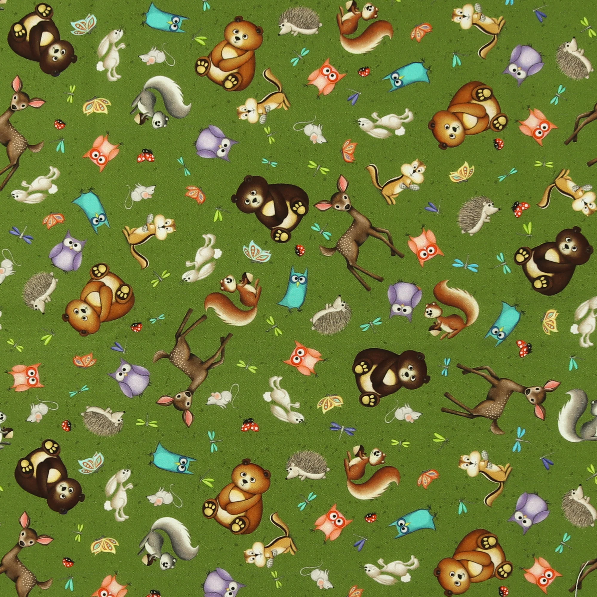 Windham Fabrics - Printed Cotton - ENCHANTED WOODS - 001 - Forest