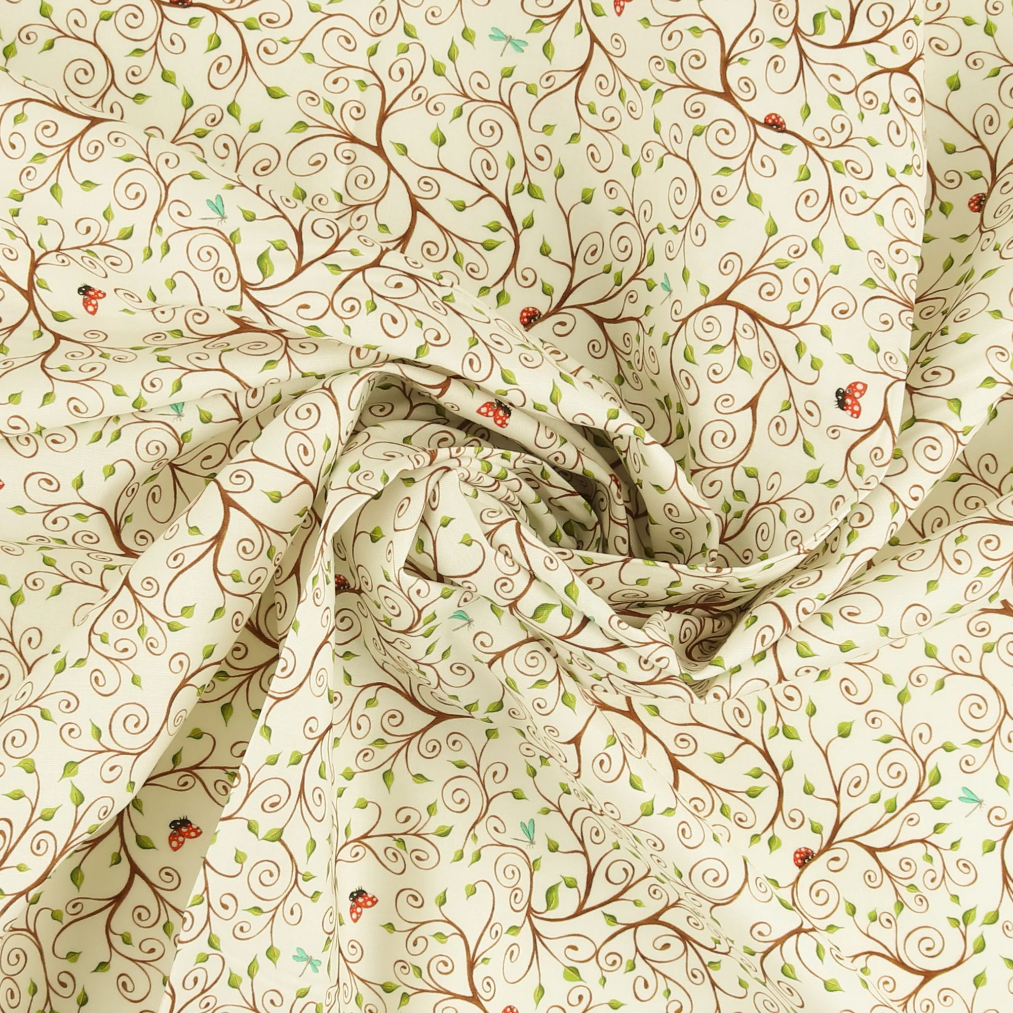 Windham Fabrics - Printed Cotton - ENCHANTED WOODS - 006 - Ivory - Image 2