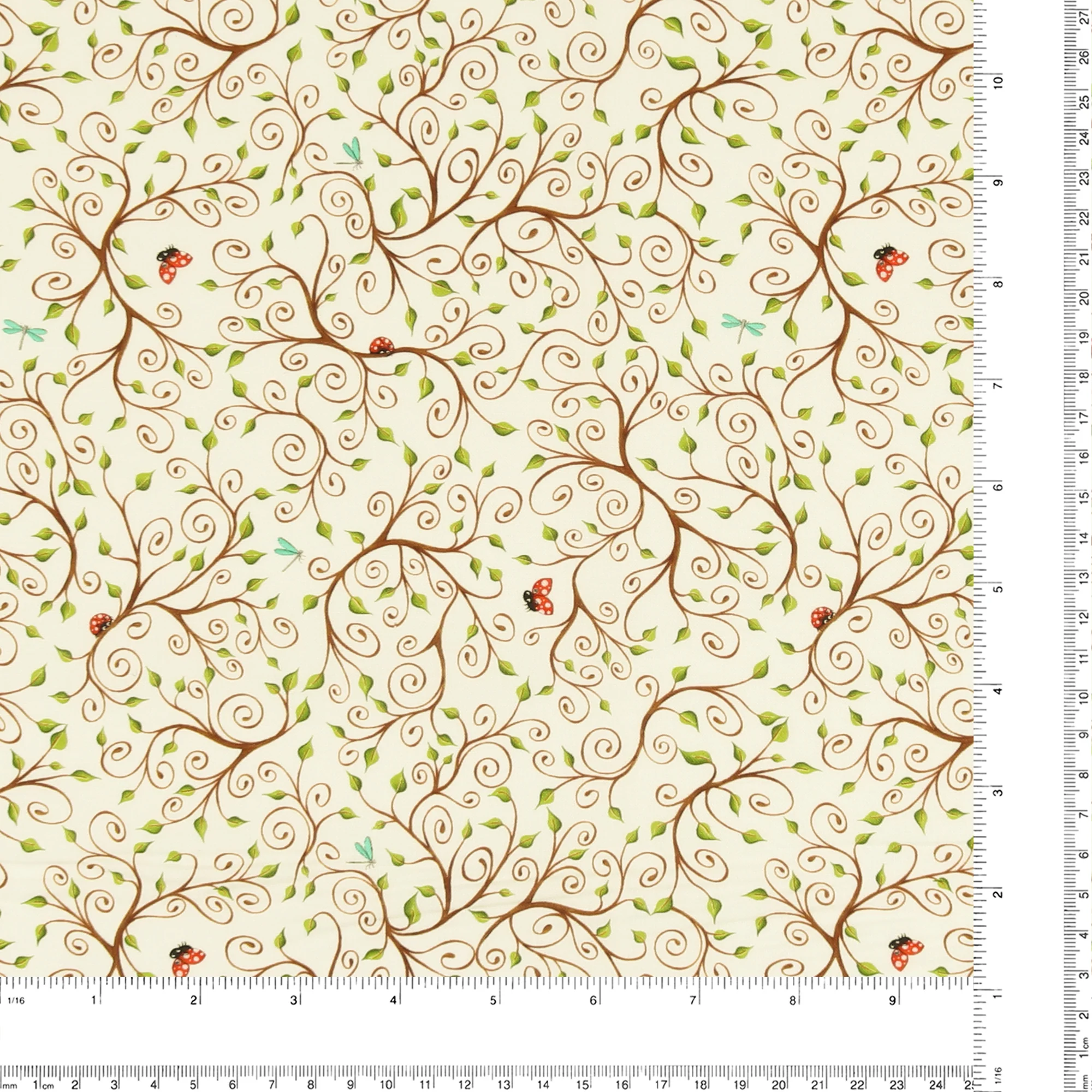 Windham Fabrics - Printed Cotton - ENCHANTED WOODS - 006 - Ivory - Image 3