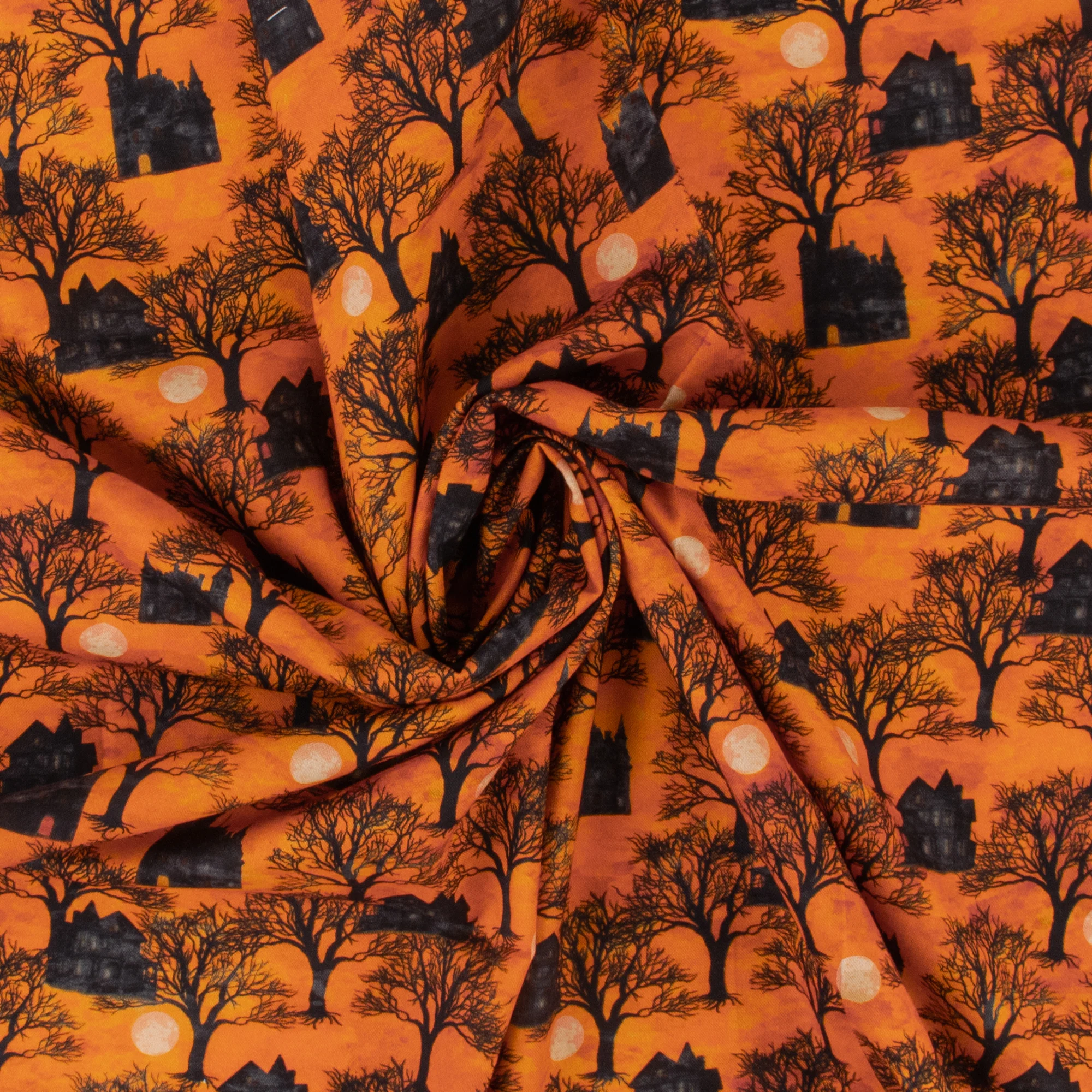 Windham Fabrics - Printed Cotton - FULL MOON - 007 - Pumpkin - Image 2