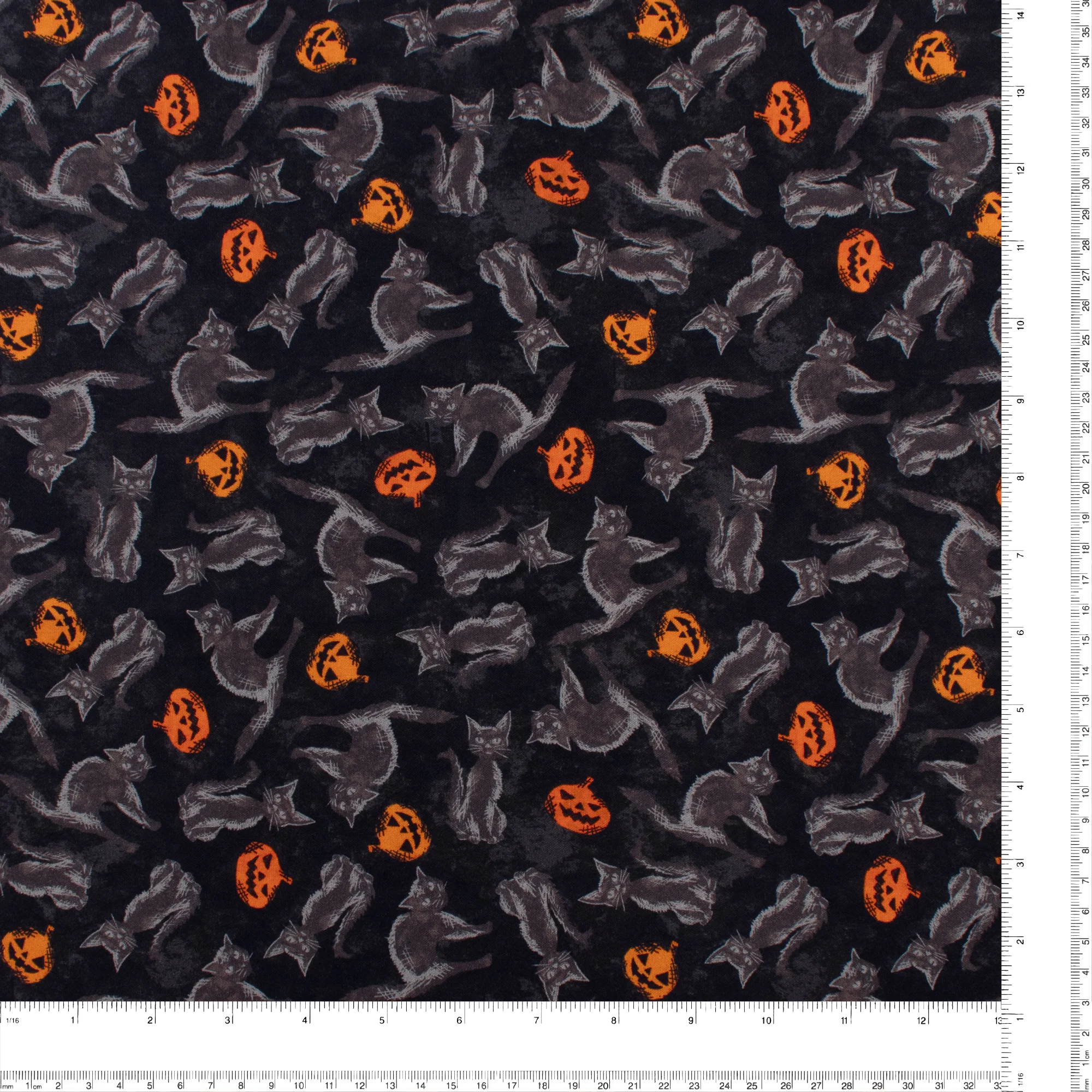 Windham Fabrics - Printed Cotton - HALLOW'S EVE - 002 - Black - Image 3