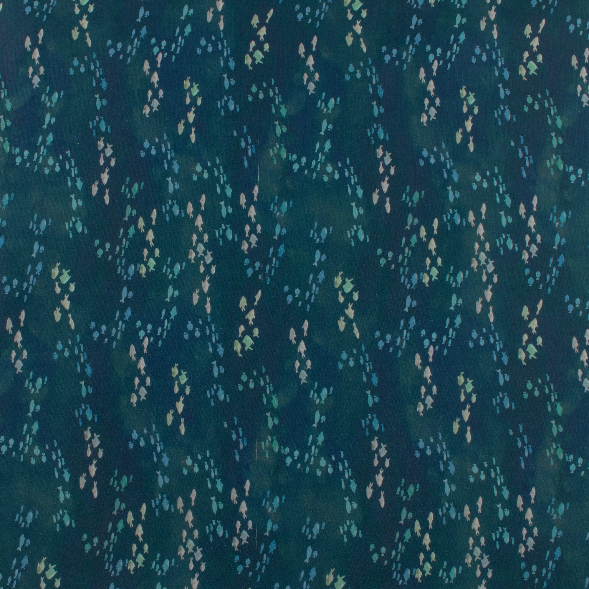 Windham Fabrics - Printed Cotton - OCEAN LIFE - 009 - Navy